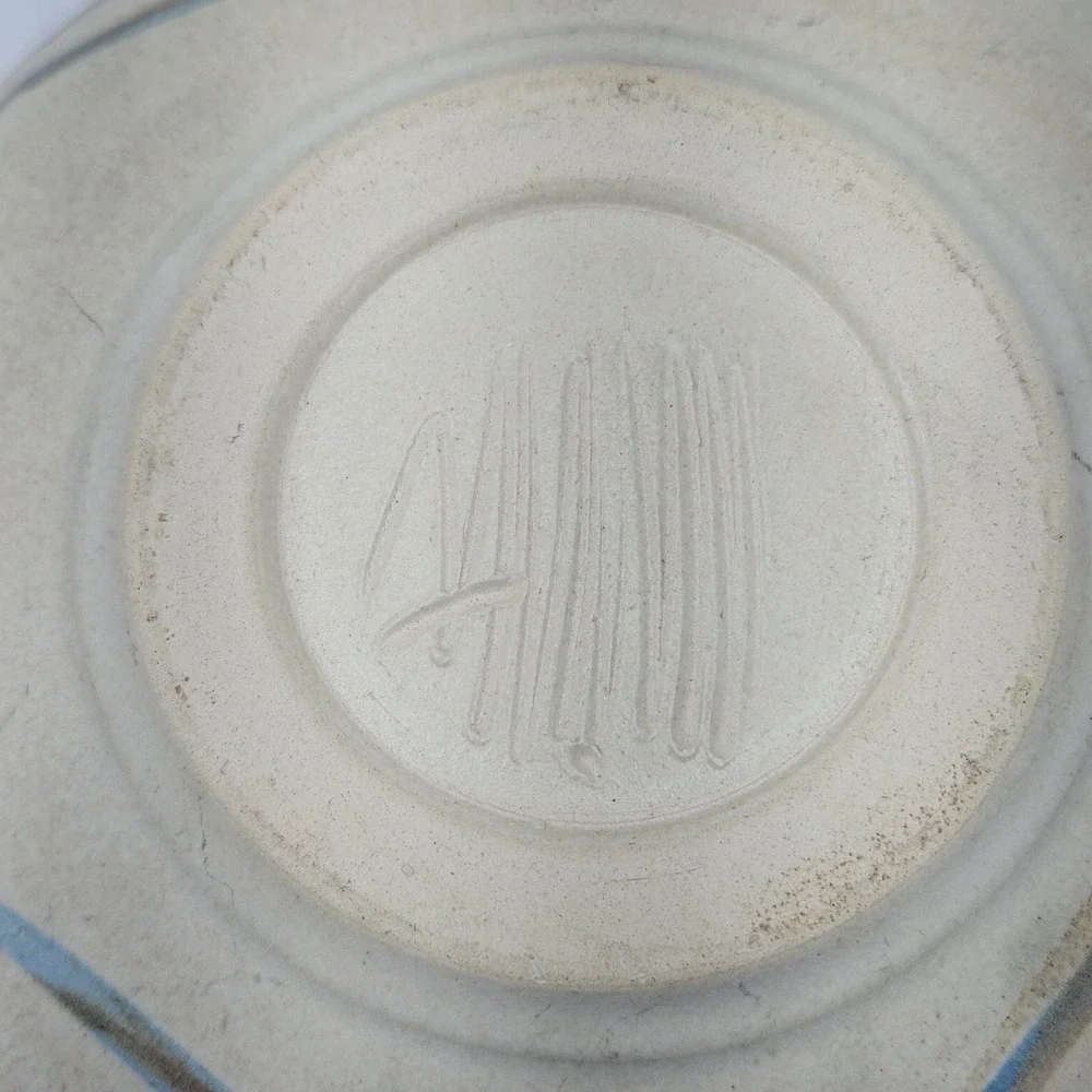 Studio Pottery Desert Landscape Lidded Casserole Dish Southwestern Stoneware